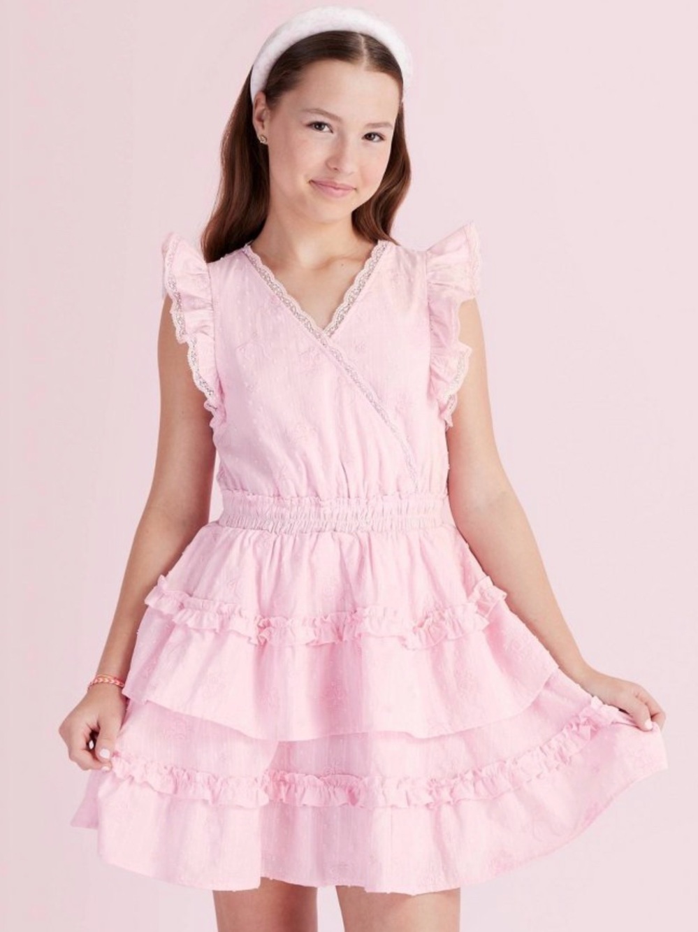 Loveshackfancy x target pink dress girls size 16